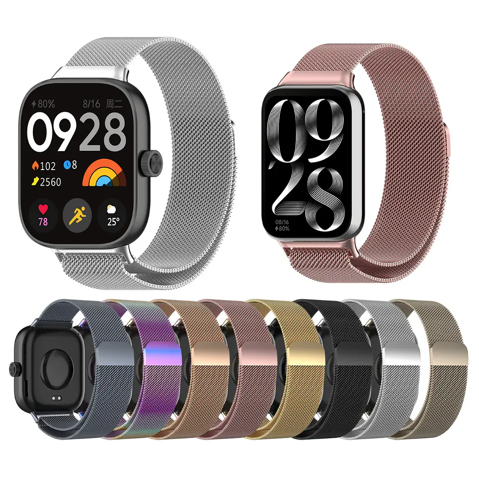 Correas Milanesa Loop Redmi Watch 6/5/4 Y Band 8Pro/9Pro 1