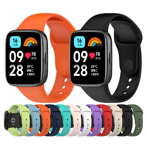 Correas de Silicona Redmi watch 3 Active/Lite