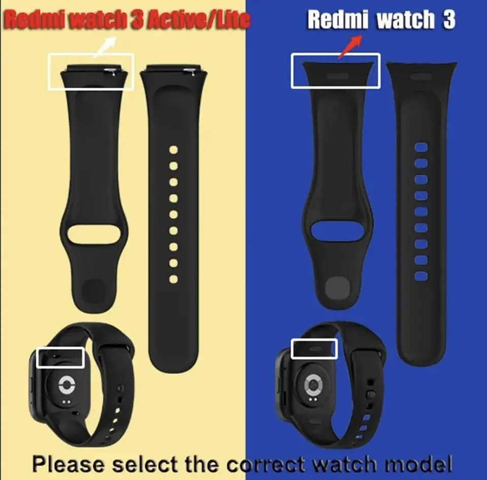 Correas de Silicona Redmi watch 3 Active/Lite 2