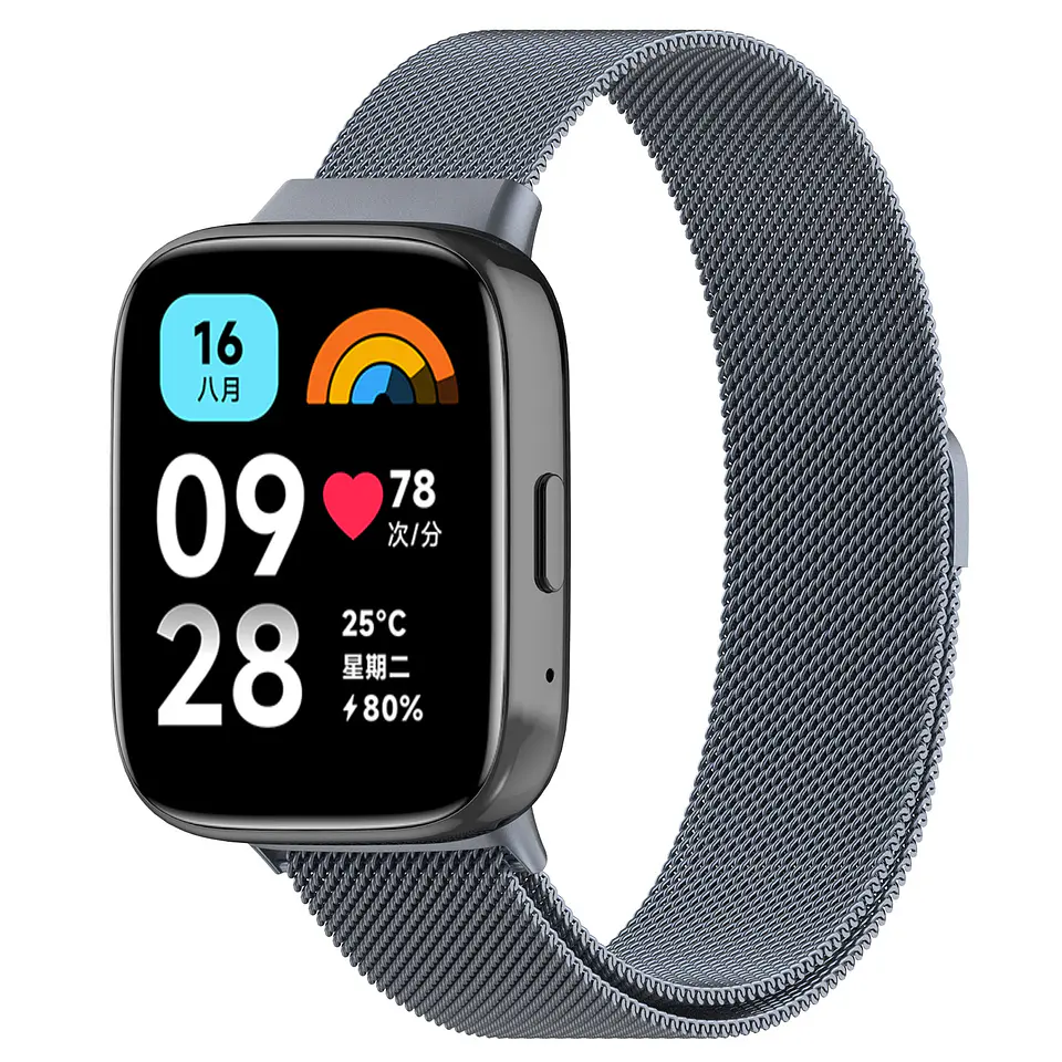 Correas Milanesa Loop Redmi Watch 3 Active/Lite 12