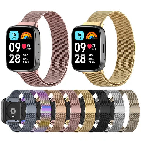 Correas Milanesa Loop Redmi Watch 3 Active/Lite