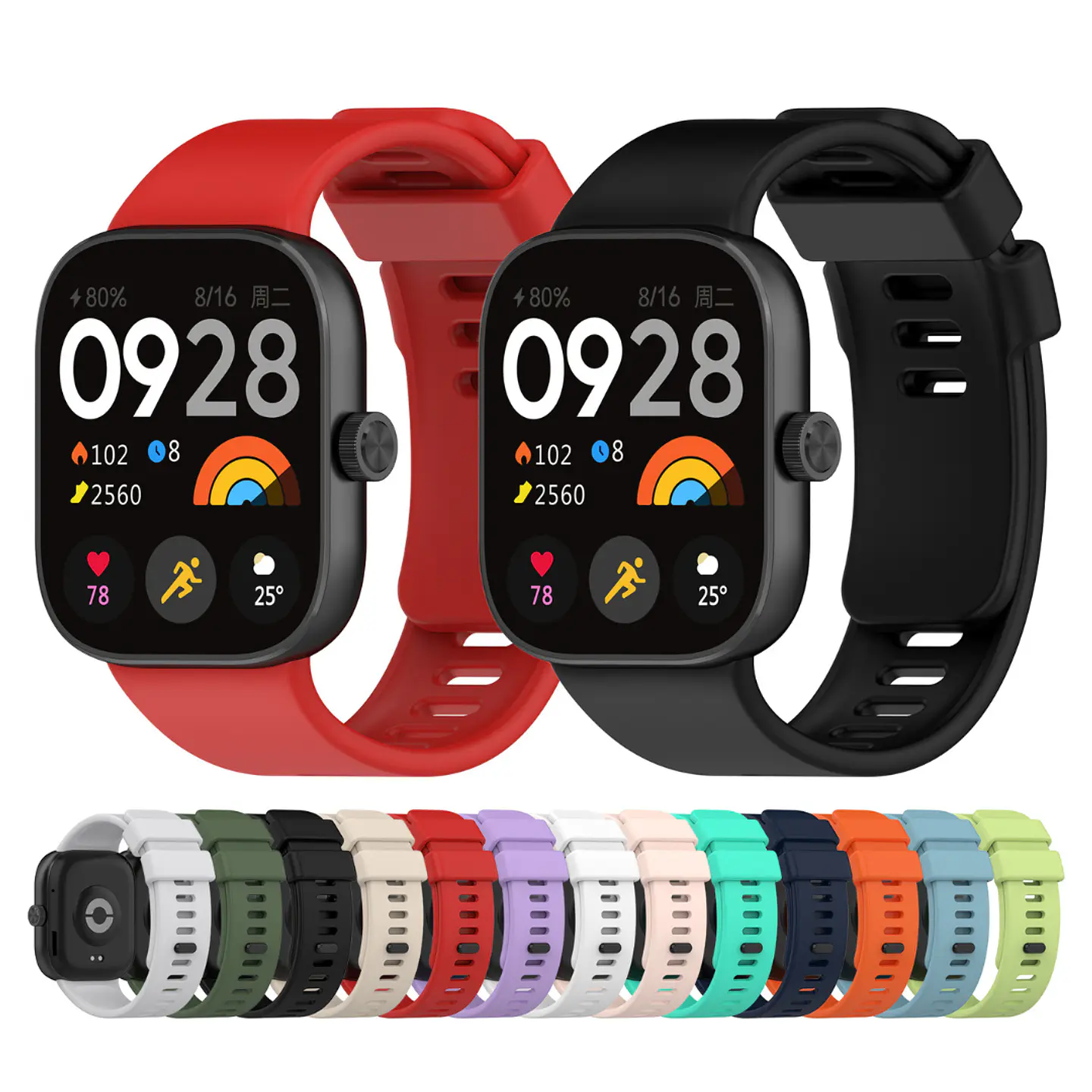 Correas Silicona Redmi Watch 6/5/4 Y Band 8Pro/9Pro 1