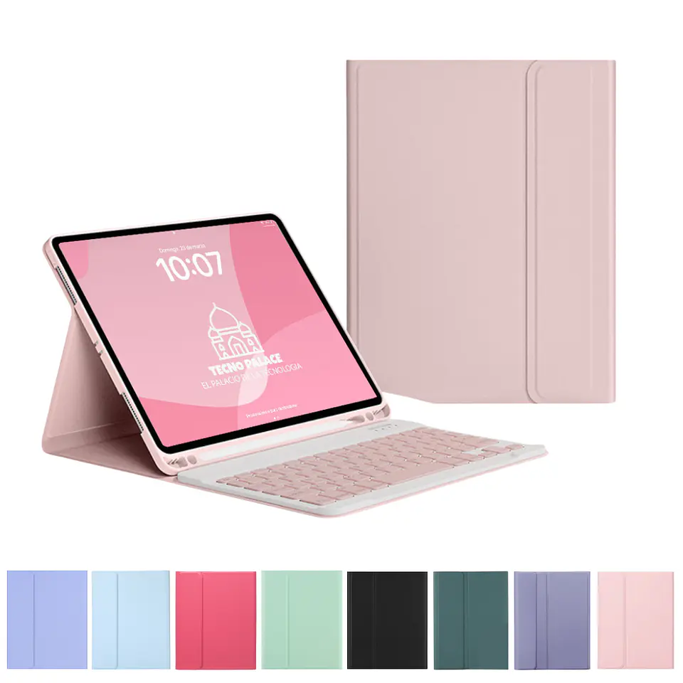 Fundas Tipo Libro Con Teclado Para IPad  1