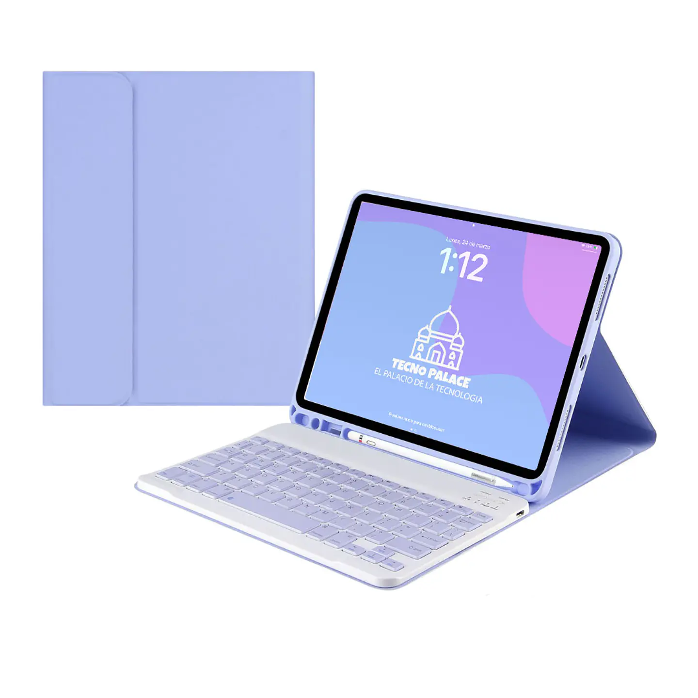 Fundas Tipo Libro Con Teclado Para IPad  10