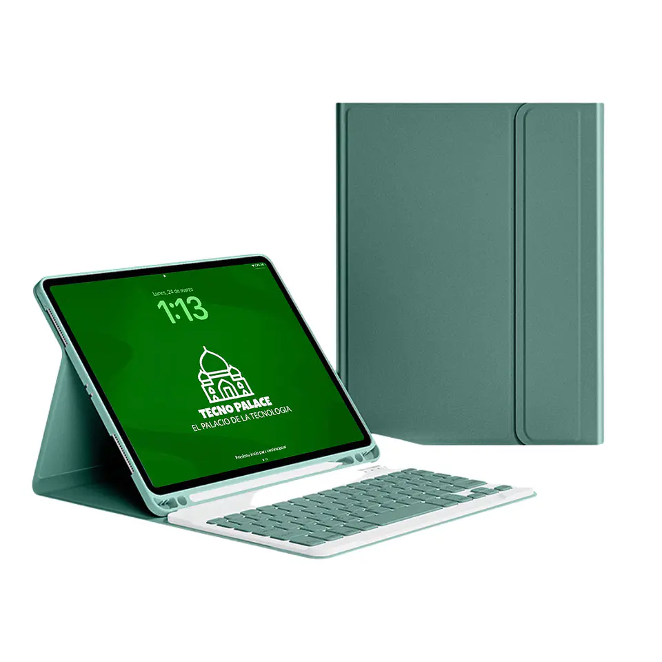 Fundas Tipo Libro Con Teclado Para IPad  13
