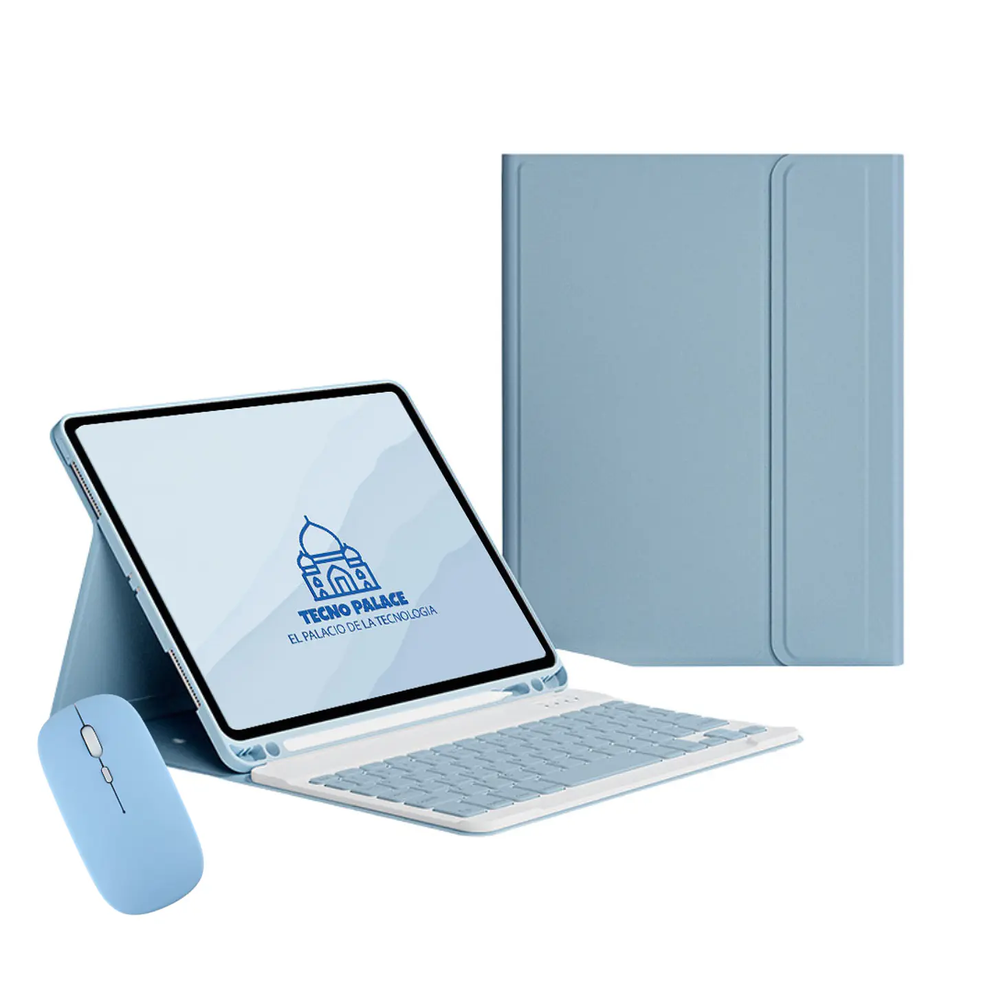 Fundas Tipo Libro Con Teclado Con/Sin Mouse Para Tablet Samsung 7