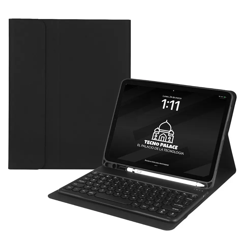 Fundas Tipo Libro Con Teclado 2.0 Para IPad  13