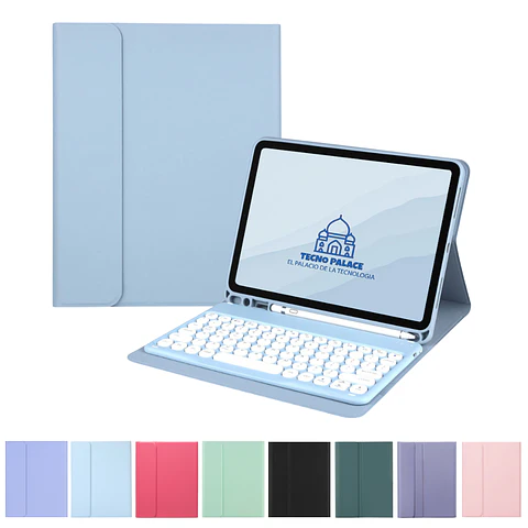 Fundas Tipo Libro Con Teclado 2.0 Para Tablet Samsung 