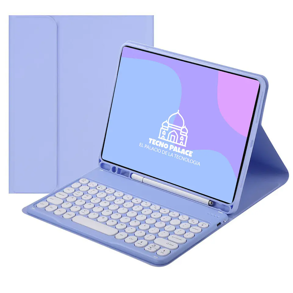 Fundas Tipo Libro Con Teclado 2.0 Para Tablet Samsung  12