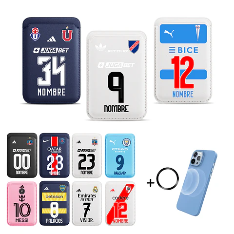 Tarjetero Magsafe Personalizado Equipos