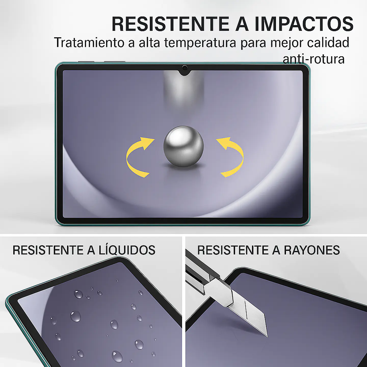 Láminas De Vidrio Para Huawei Tab 3