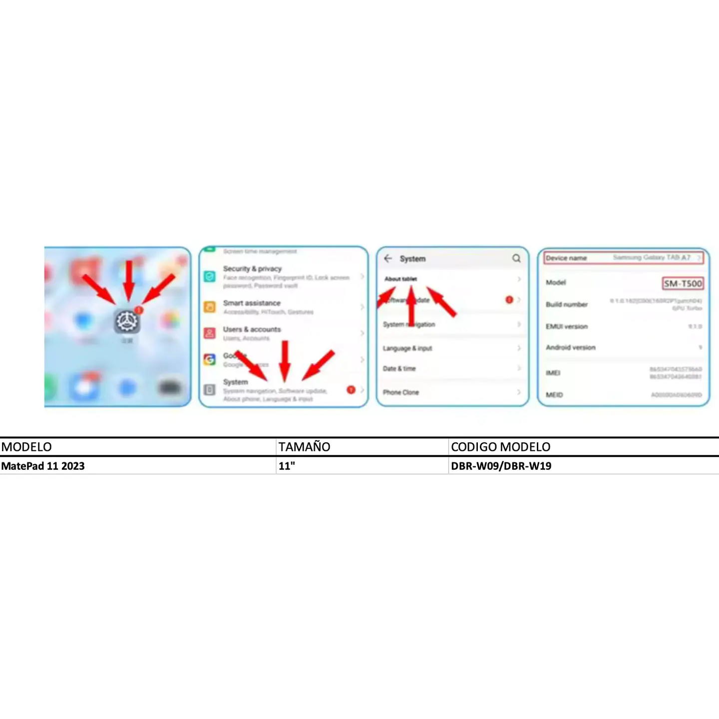 Láminas De Vidrio Para Huawei Tab 6