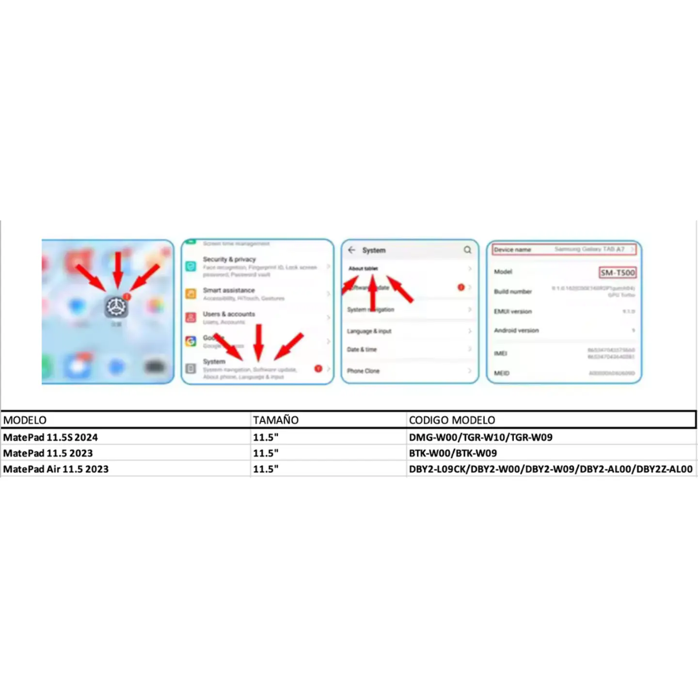 Láminas De Vidrio Para Huawei Tab 7