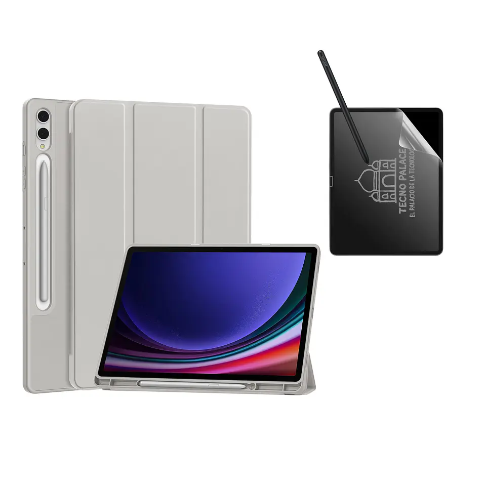 Funda Smart Cover + PaperLike Para Galaxy Tab 13