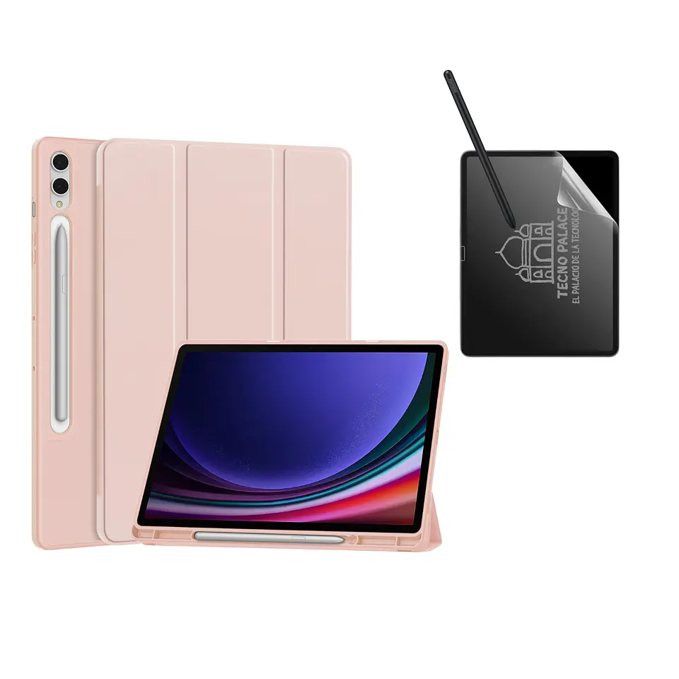 Funda Smart Cover + PaperLike Para Galaxy Tab 14