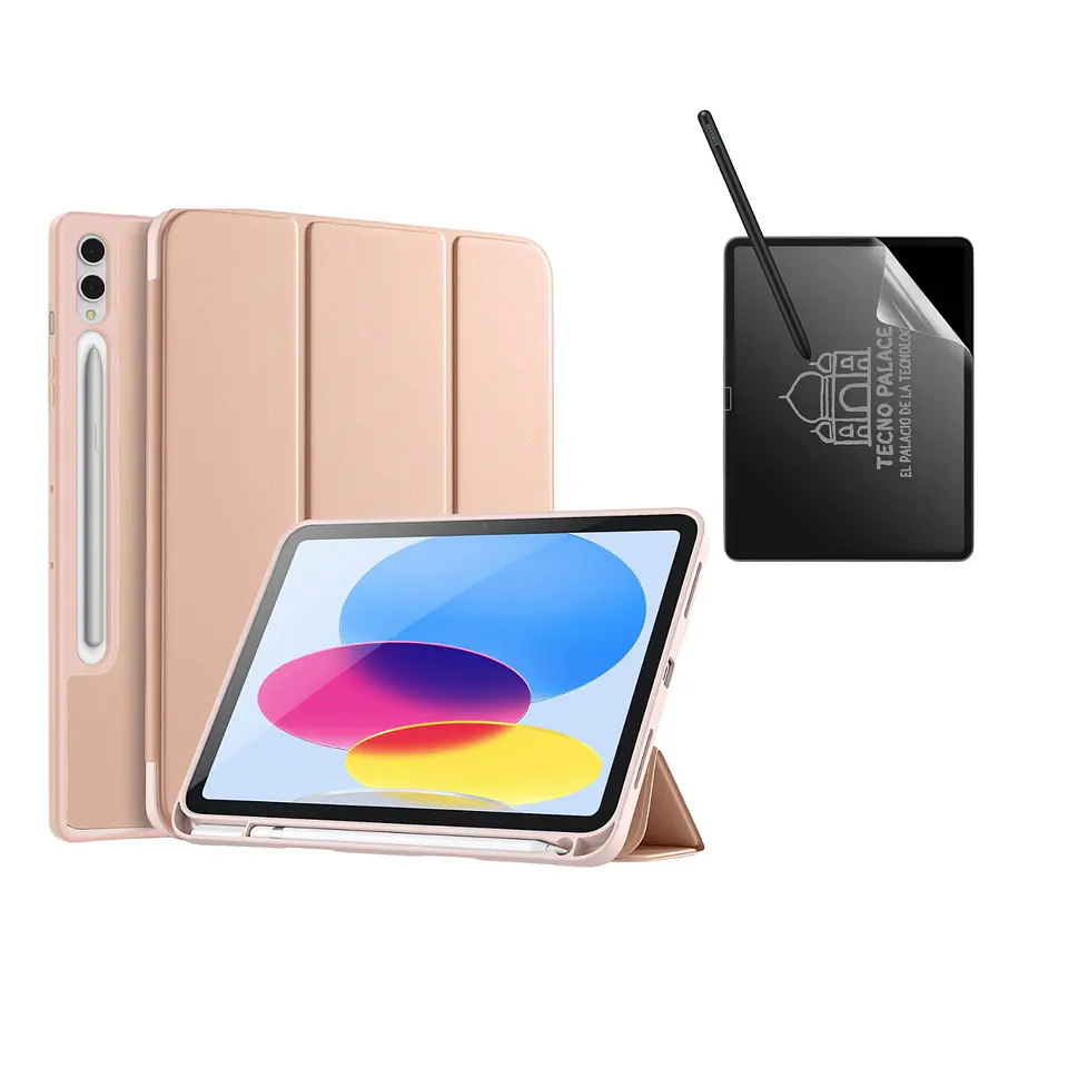 Funda Smart Cover + PaperLike Para Galaxy Tab 20