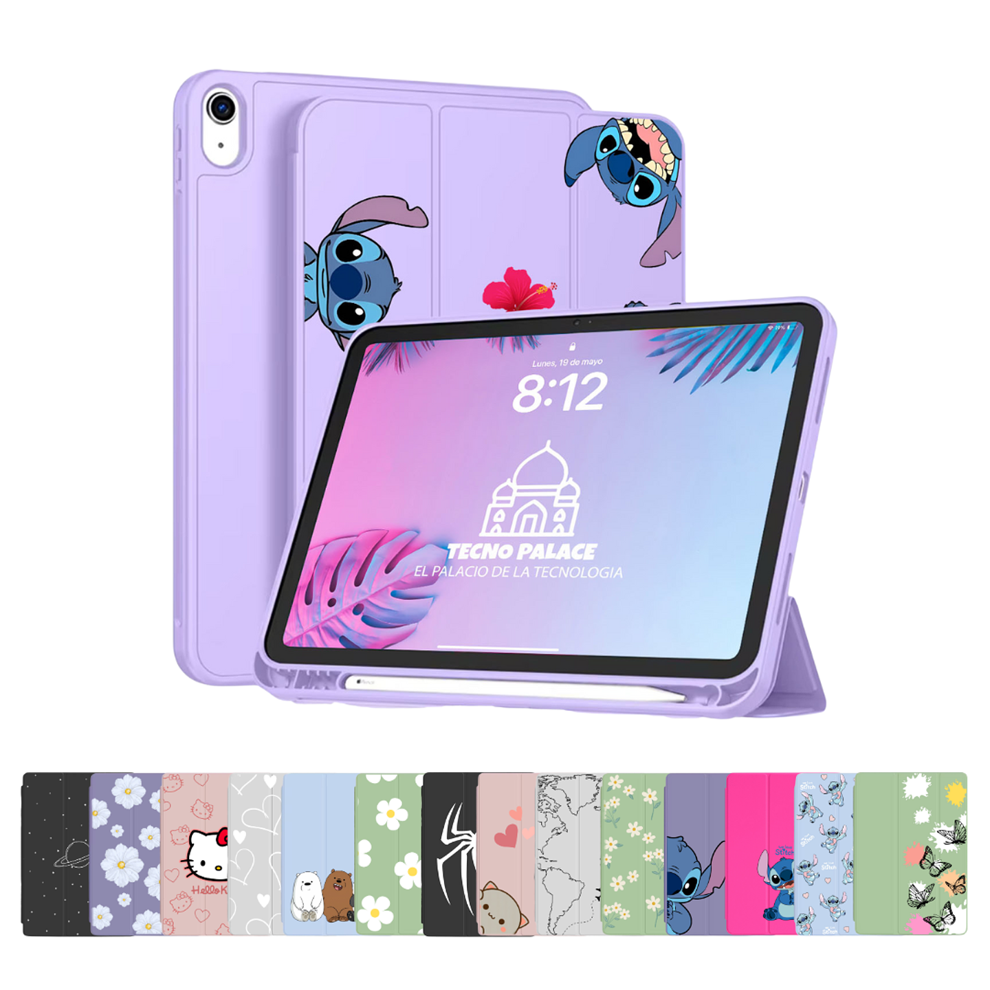 Fundas Diseños para iPad con Ranura Para Lápiz  1