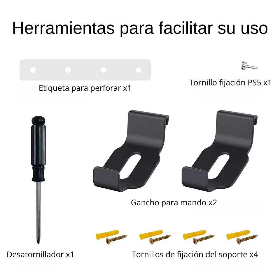 Soporte de Pared para PS5 Slim y PS5 Pro 7