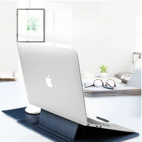 Funda Notebook Macbook Con Soporte Plegable