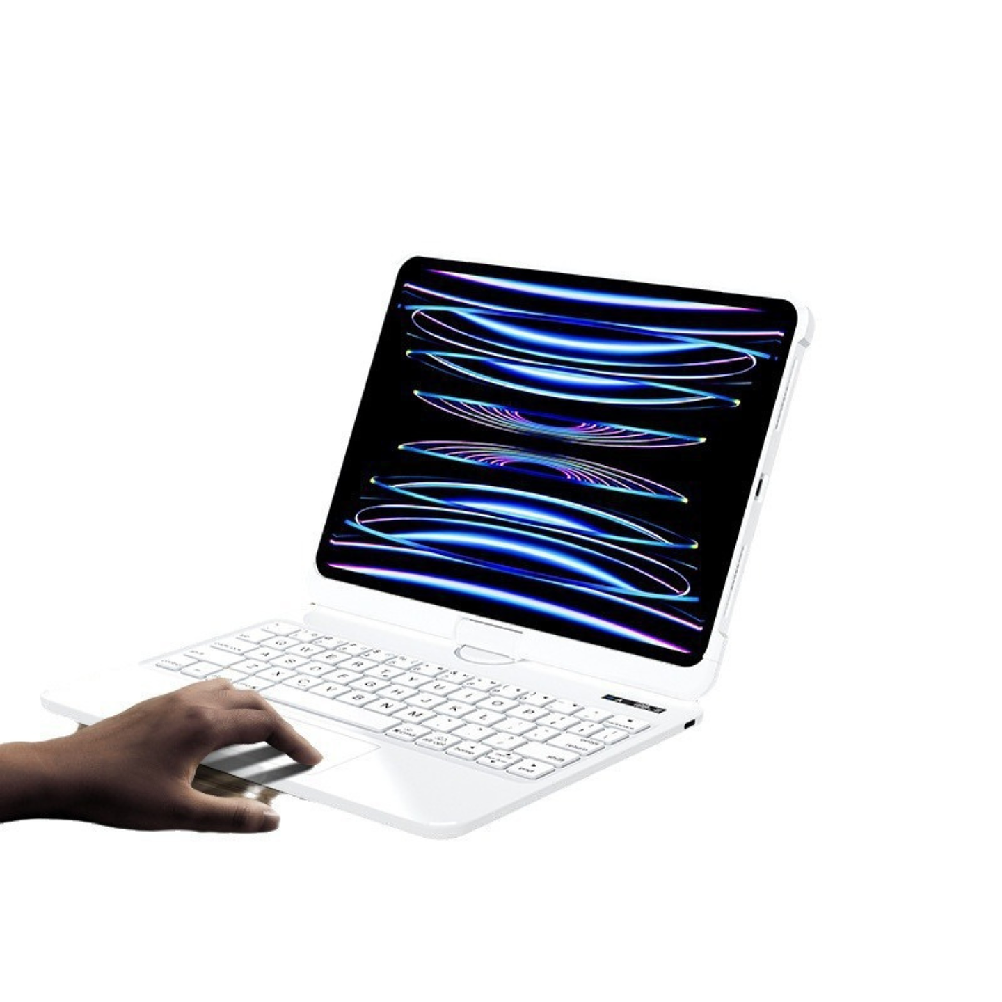 Funda iPad con Teclado 360° y Touchpad 4