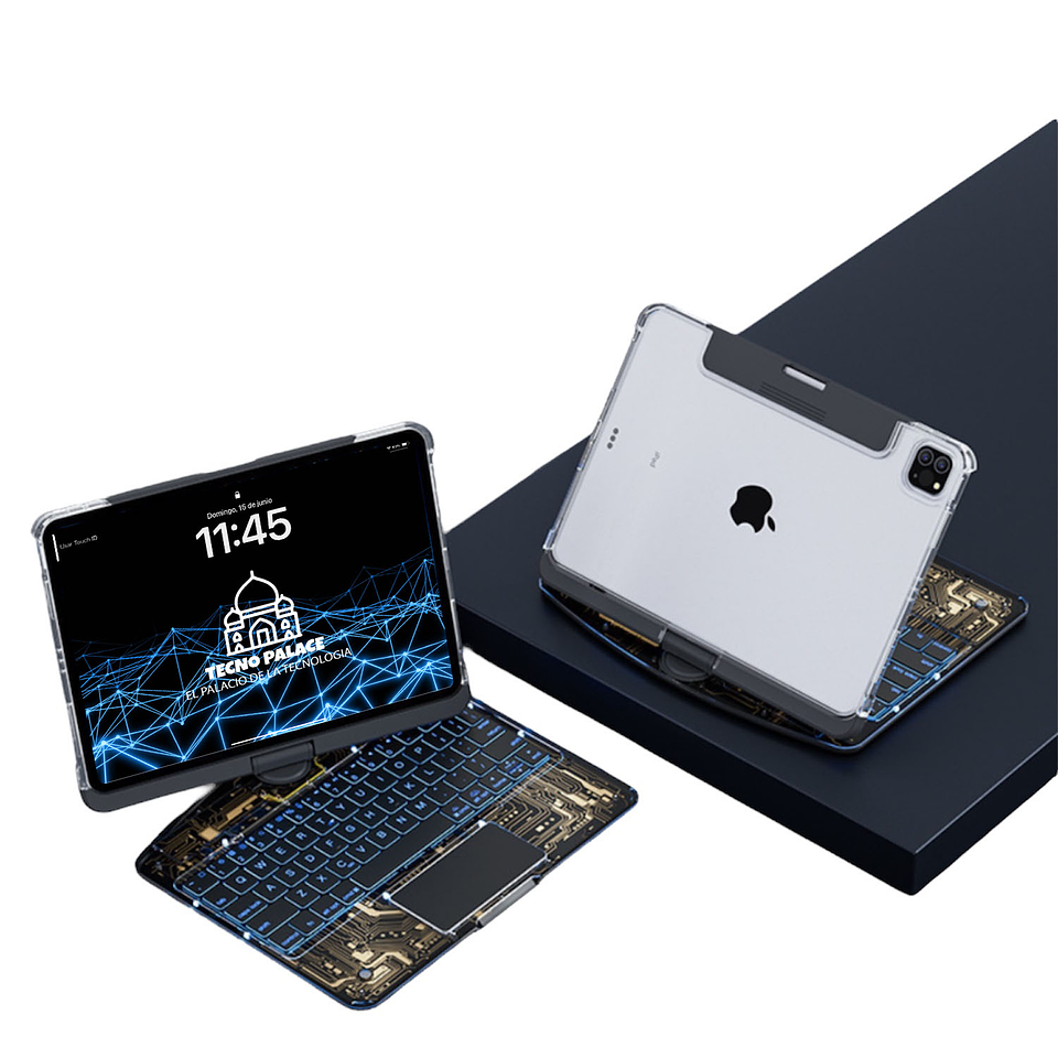 Funda iPad con Teclado 360° y Touchpad 10