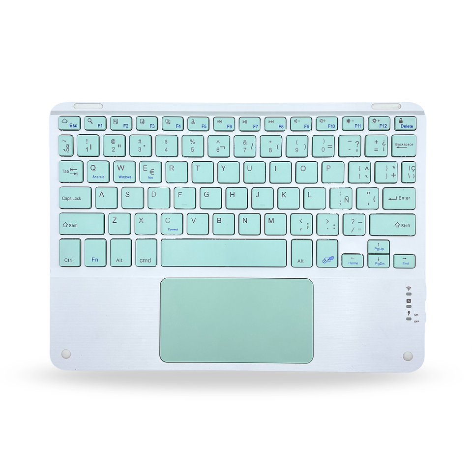 Teclado Con TouchPad Para Ipad/Tablet/Tv/Celulares  3
