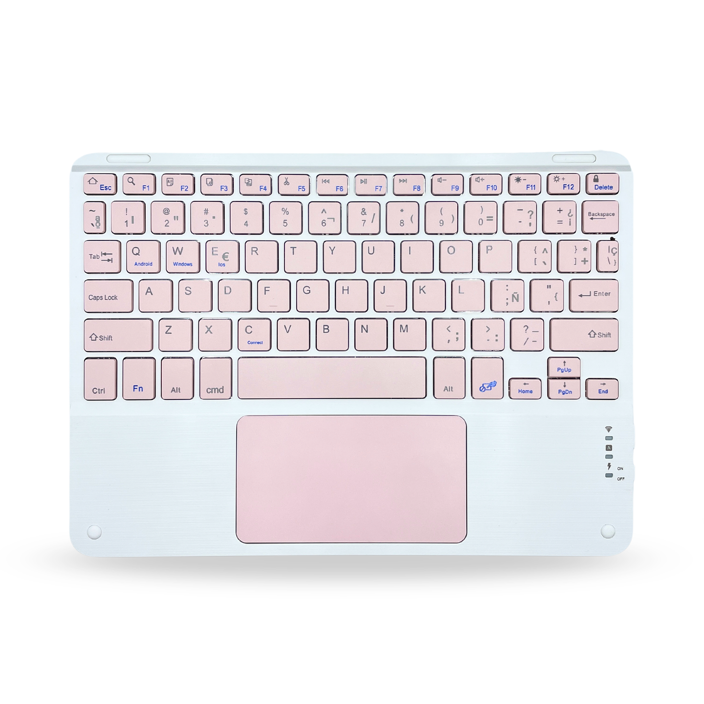 Teclado Con TouchPad Para Ipad/Tablet/Tv/Celulares  2