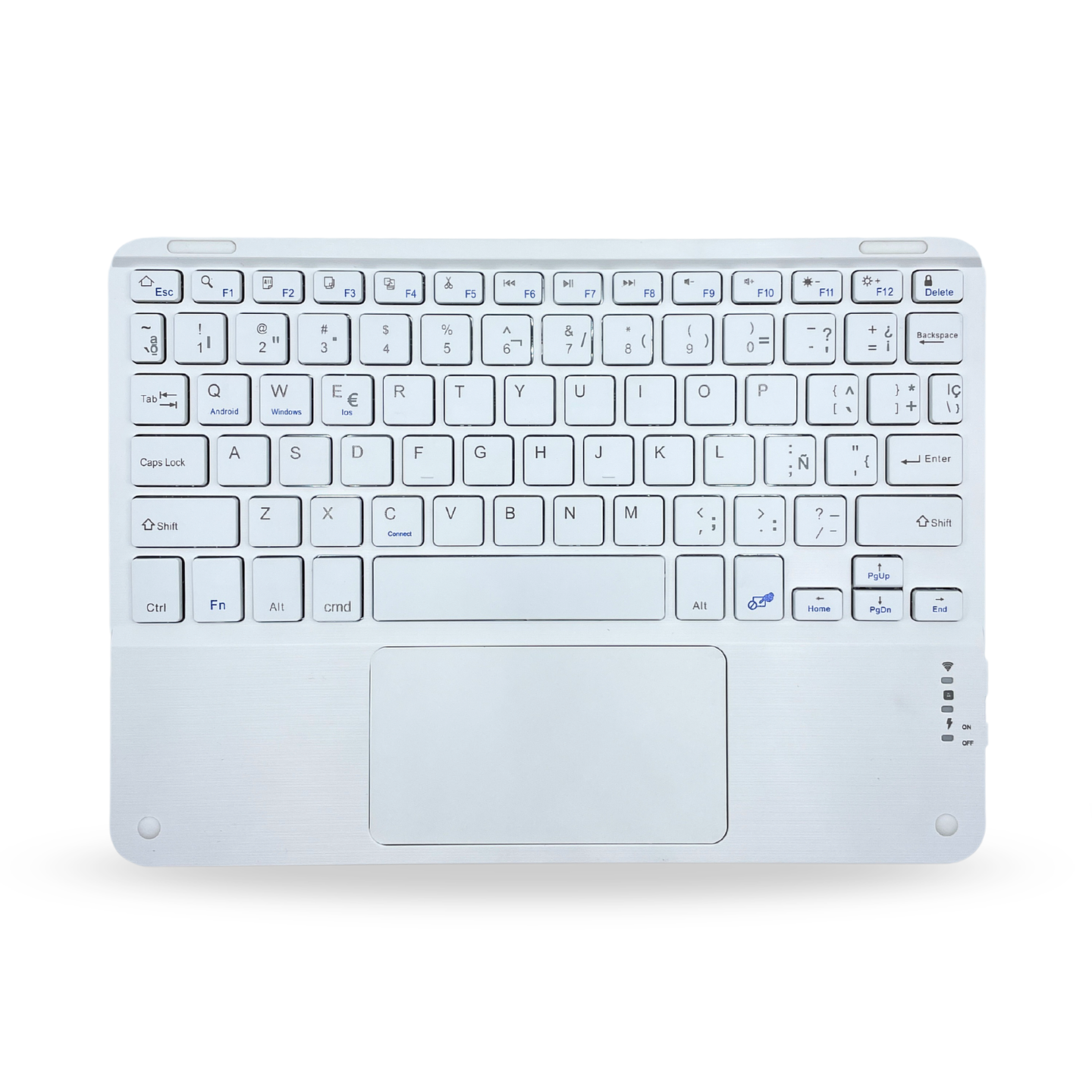 Teclado Con TouchPad Para Ipad/Tablet/Tv/Celulares  7