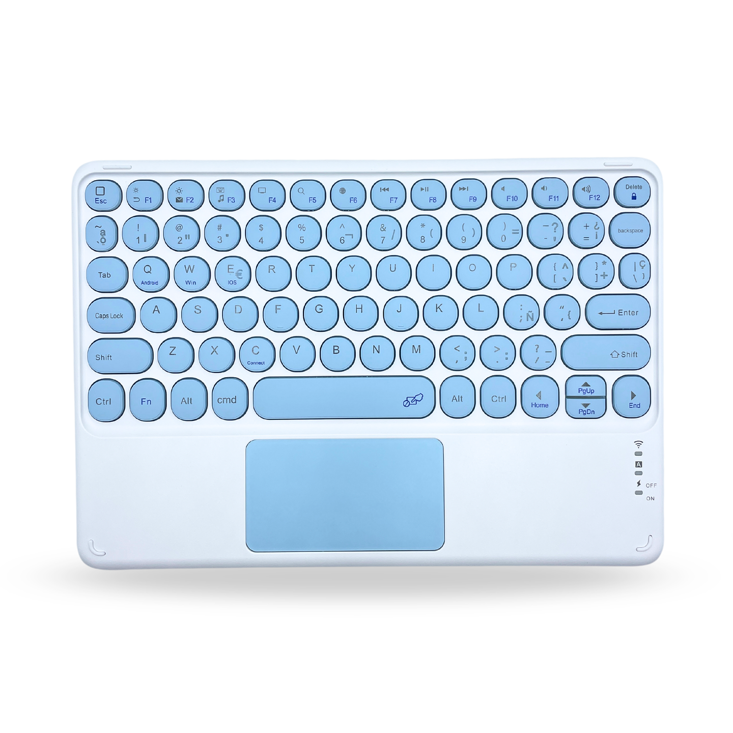 Teclado 2.0 Con TouchPad Para Ipad/Tablet/Tv/Celulares 7
