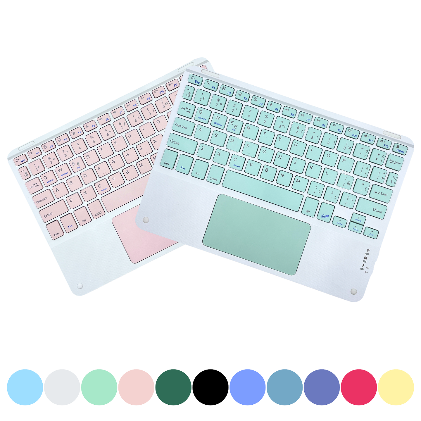 Teclado Con TouchPad Para Ipad/Tablet/Tv/Celulares  1