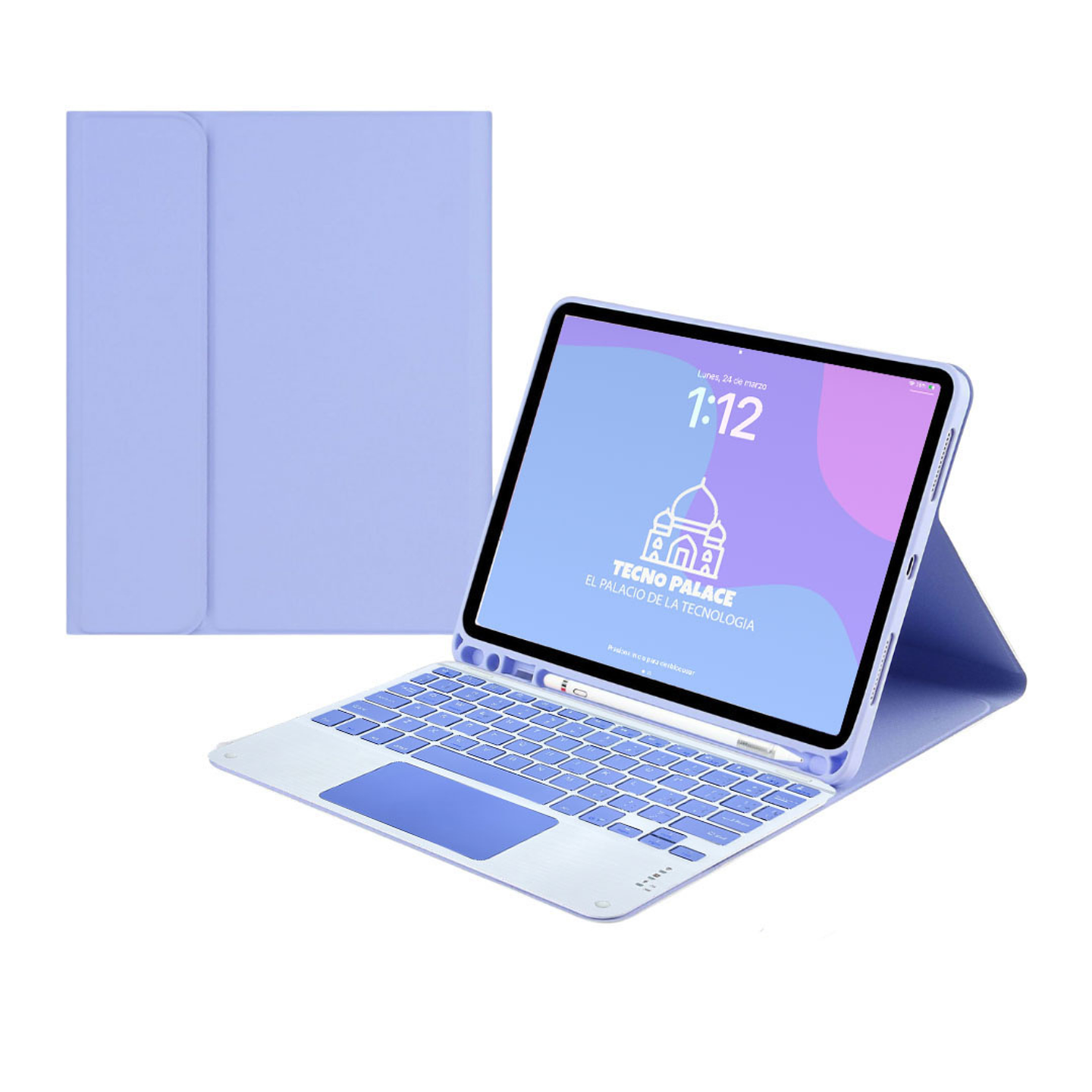 Fundas Teclado Con TouchPad Para IPad  4