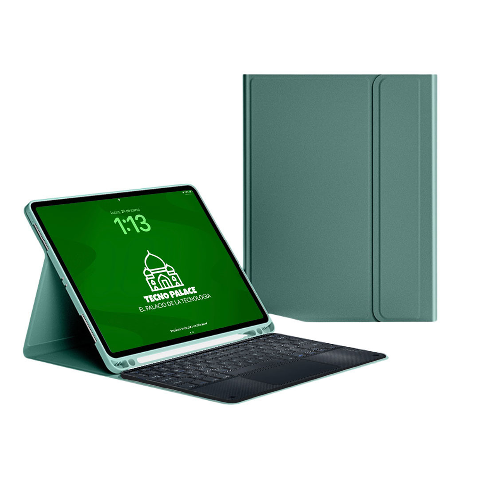 Fundas Teclado Con TouchPad Para IPad  17