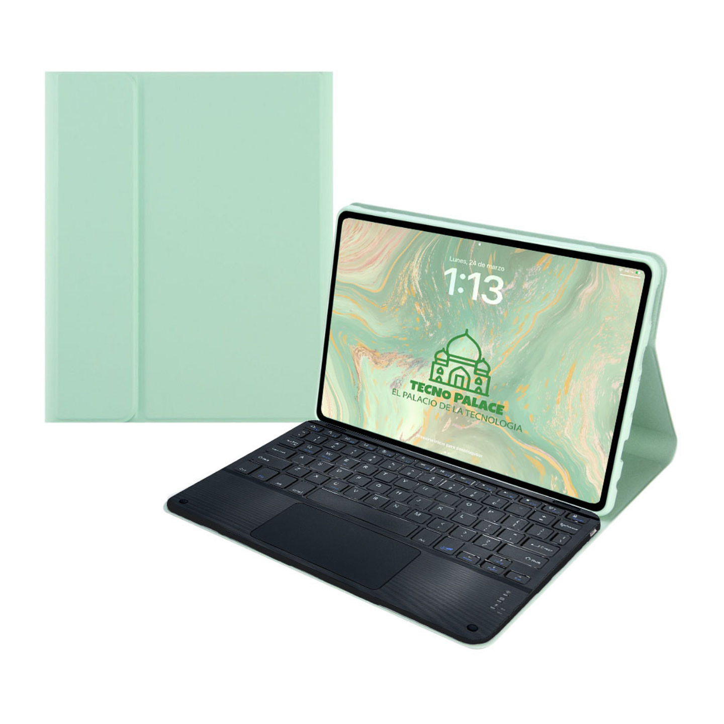 Fundas Teclado Con TouchPad Para IPad  21