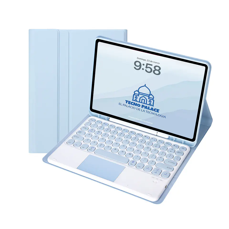 Fundas Teclado 2.0 Con TouchPad Para IPad  9
