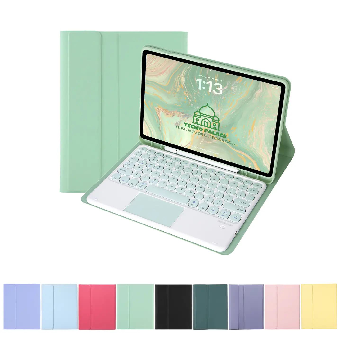 Fundas Teclado 2.0 Con TouchPad Para IPad  1