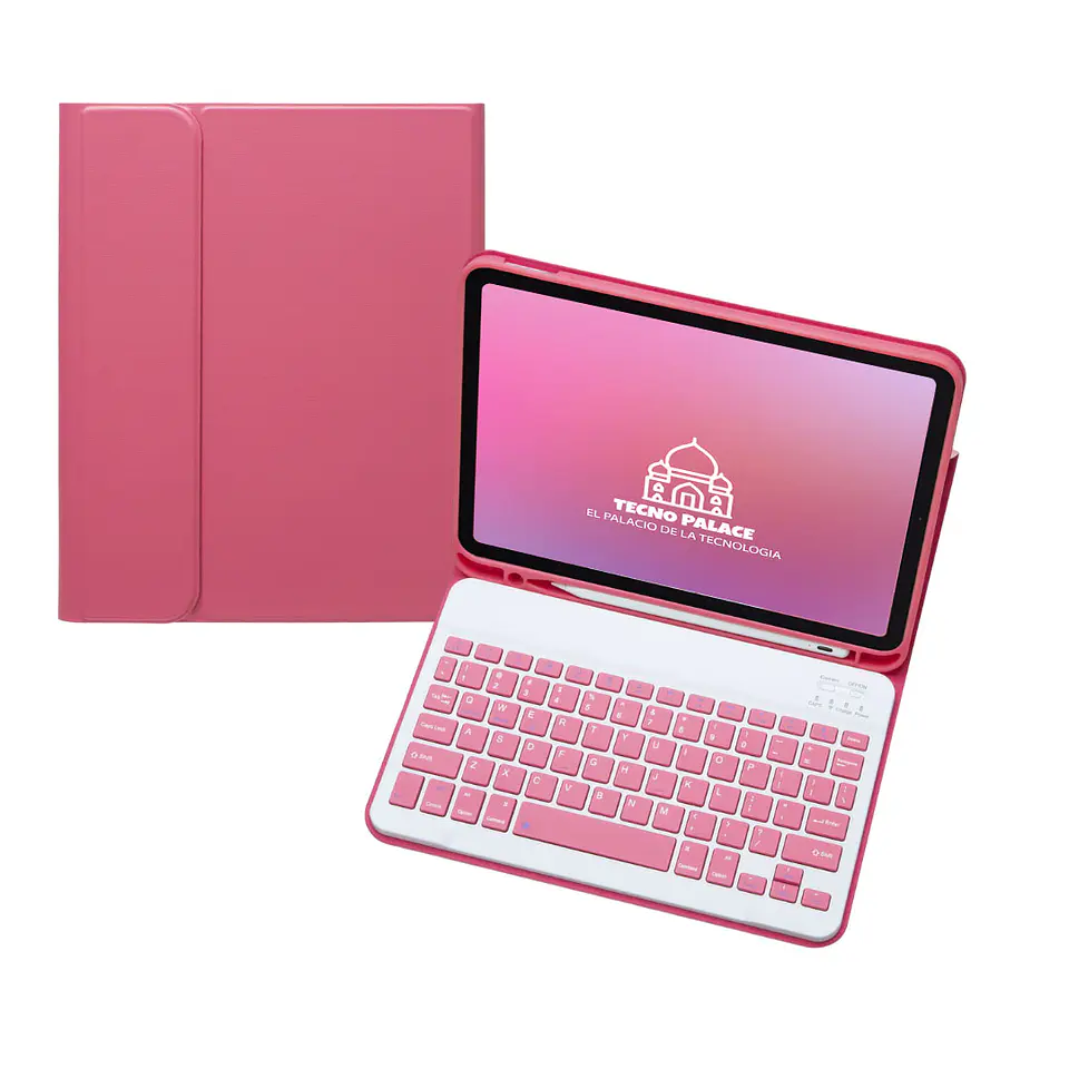 Fundas Tipo Libro Con Teclado Con/Sin Mouse Para Tablet Samsung 15