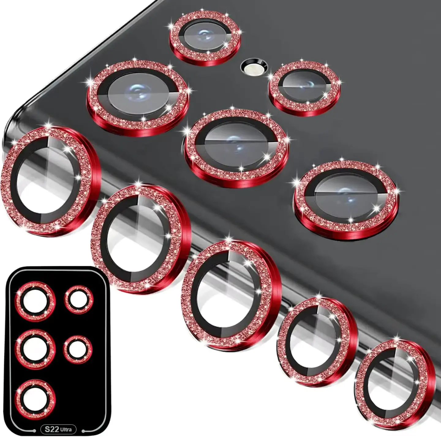 Micas para Cámara Con Diamantes 14