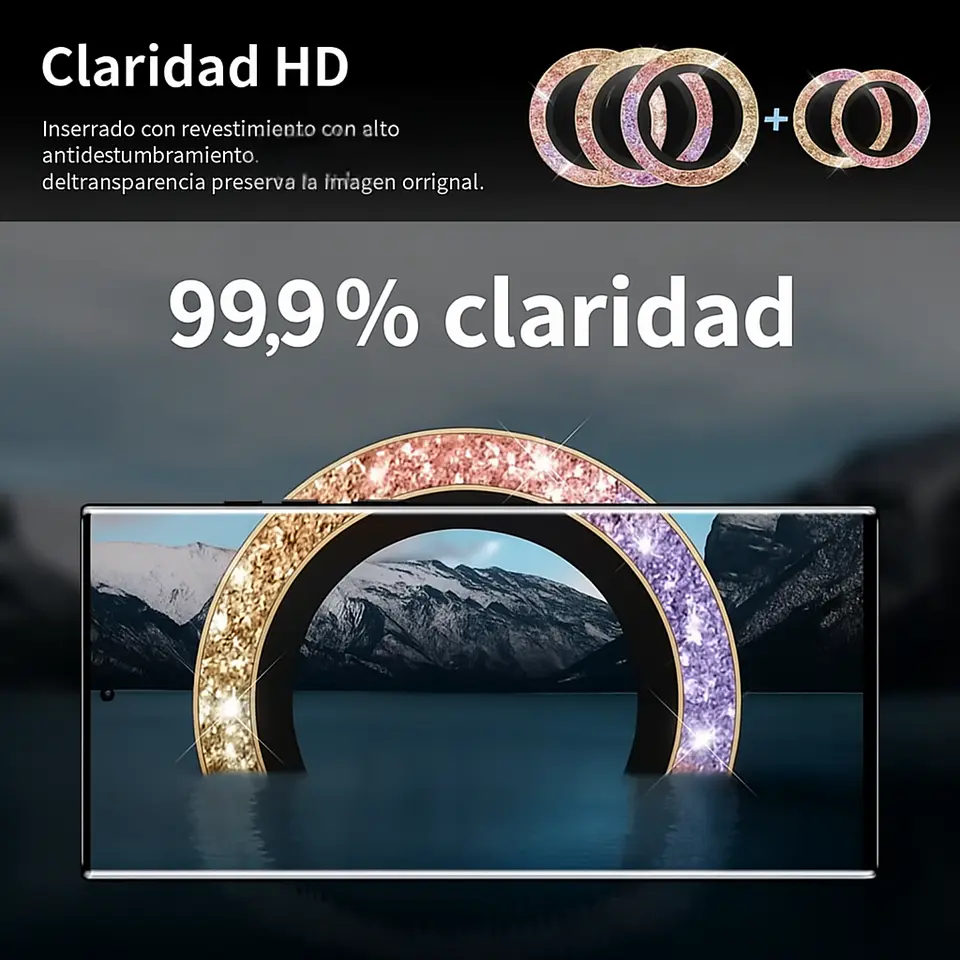 Micas para Cámara Con Diamantes 5