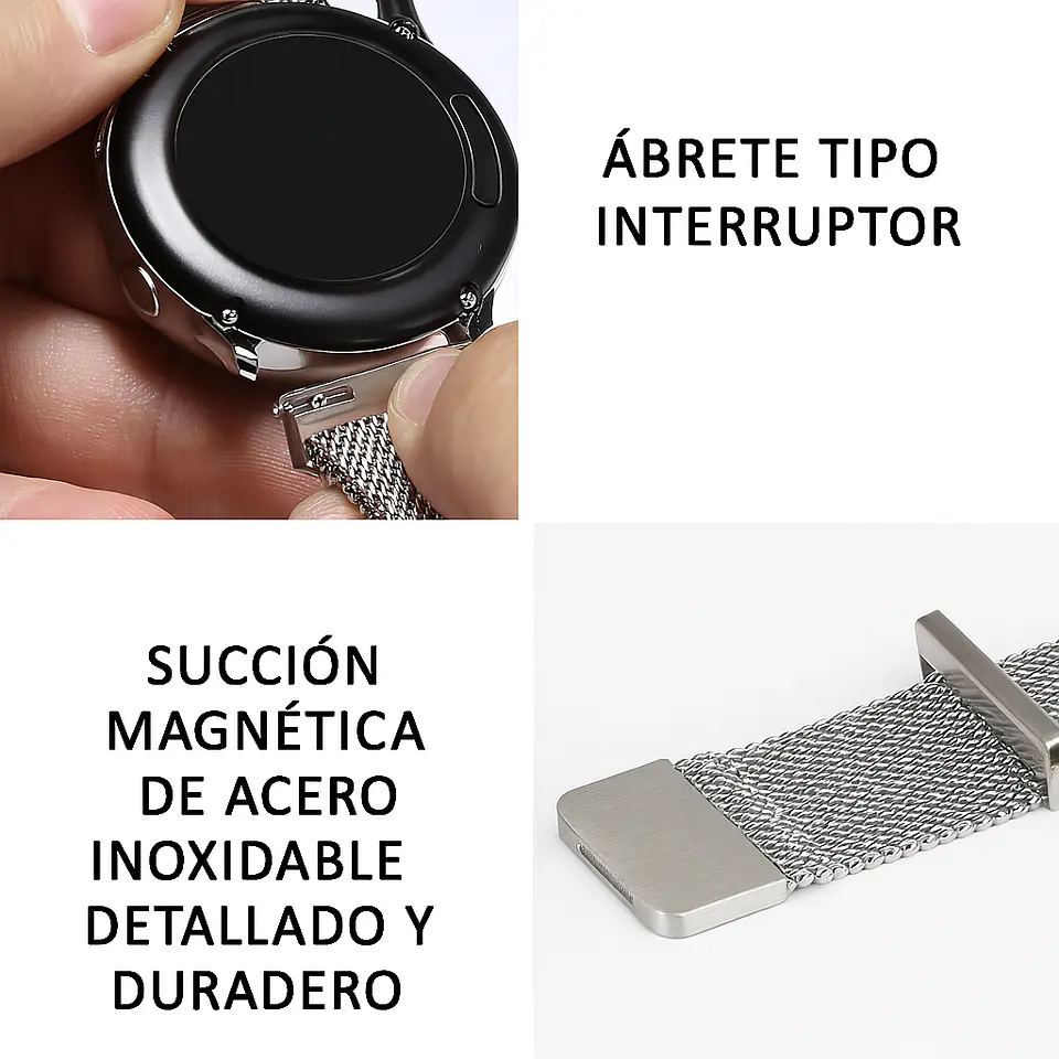Correas Milanesa Loop Redmi Watch 5 Active / Lite 3
