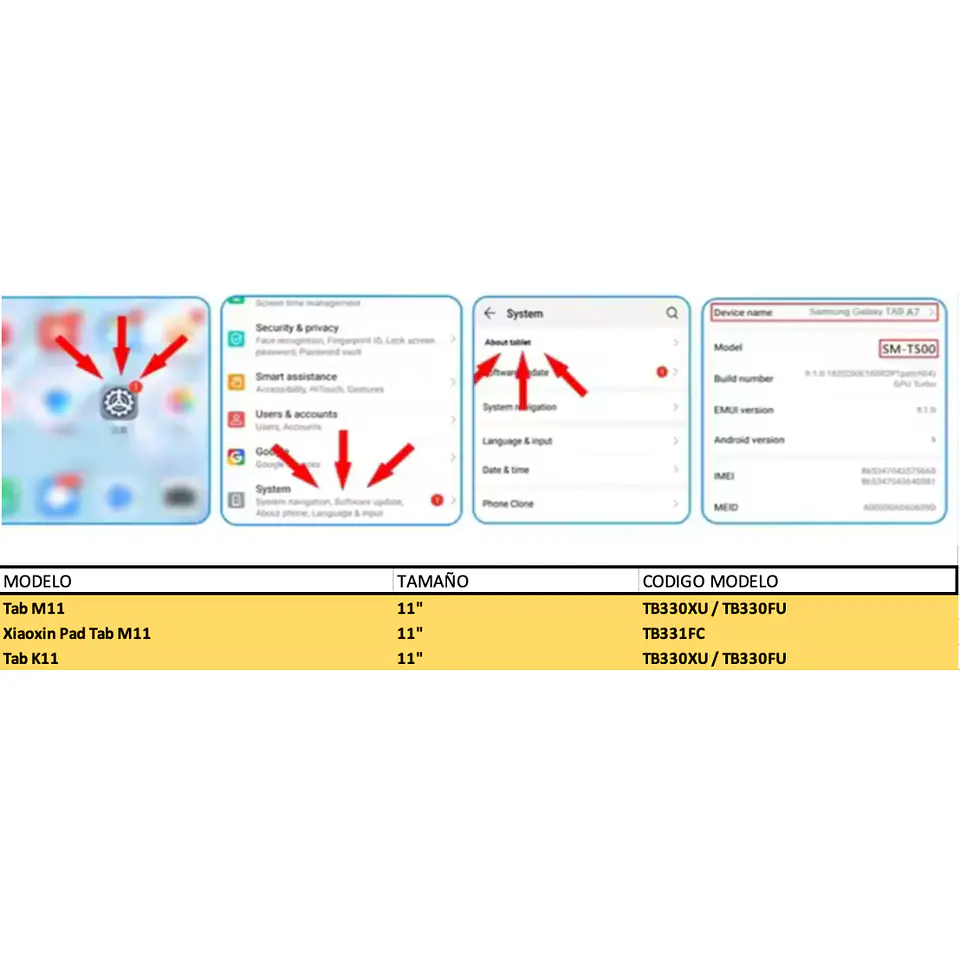 Láminas De Vidrio Para Lenovo Tab 9