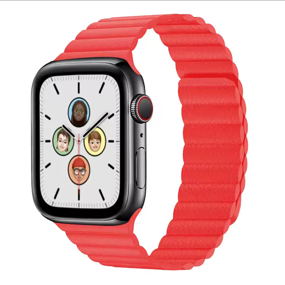 Correas De EcoCuero Magnético Apple Watch 9