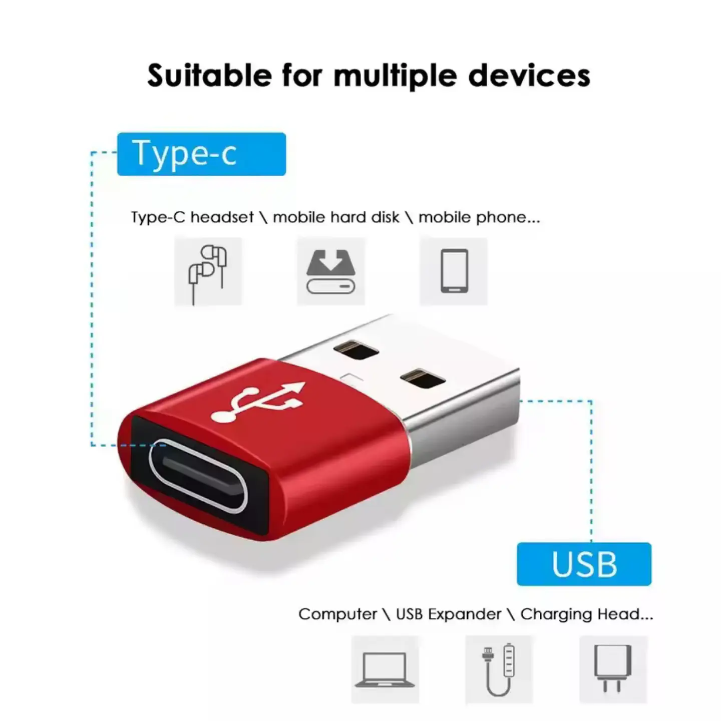 Adaptador Usb Tipo C A Usb 7