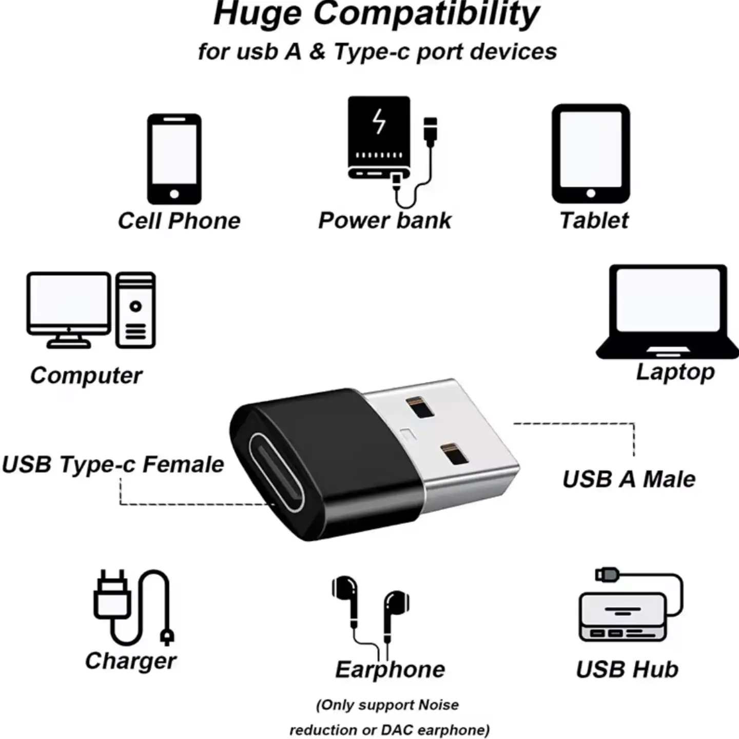 Adaptador Usb Tipo C A Usb 9