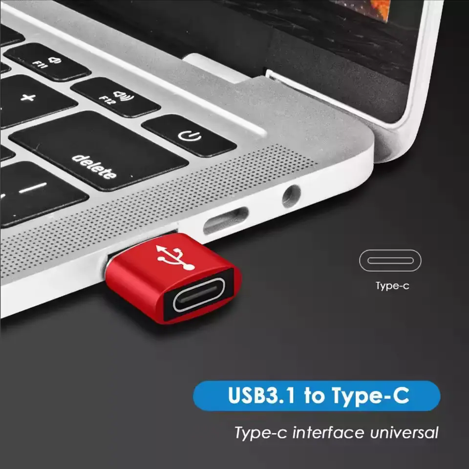Adaptador Usb Tipo C A Usb 10