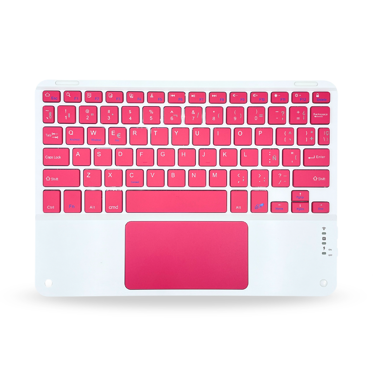 Teclado Con TouchPad Para Ipad/Tablet/Tv/Celulares  9