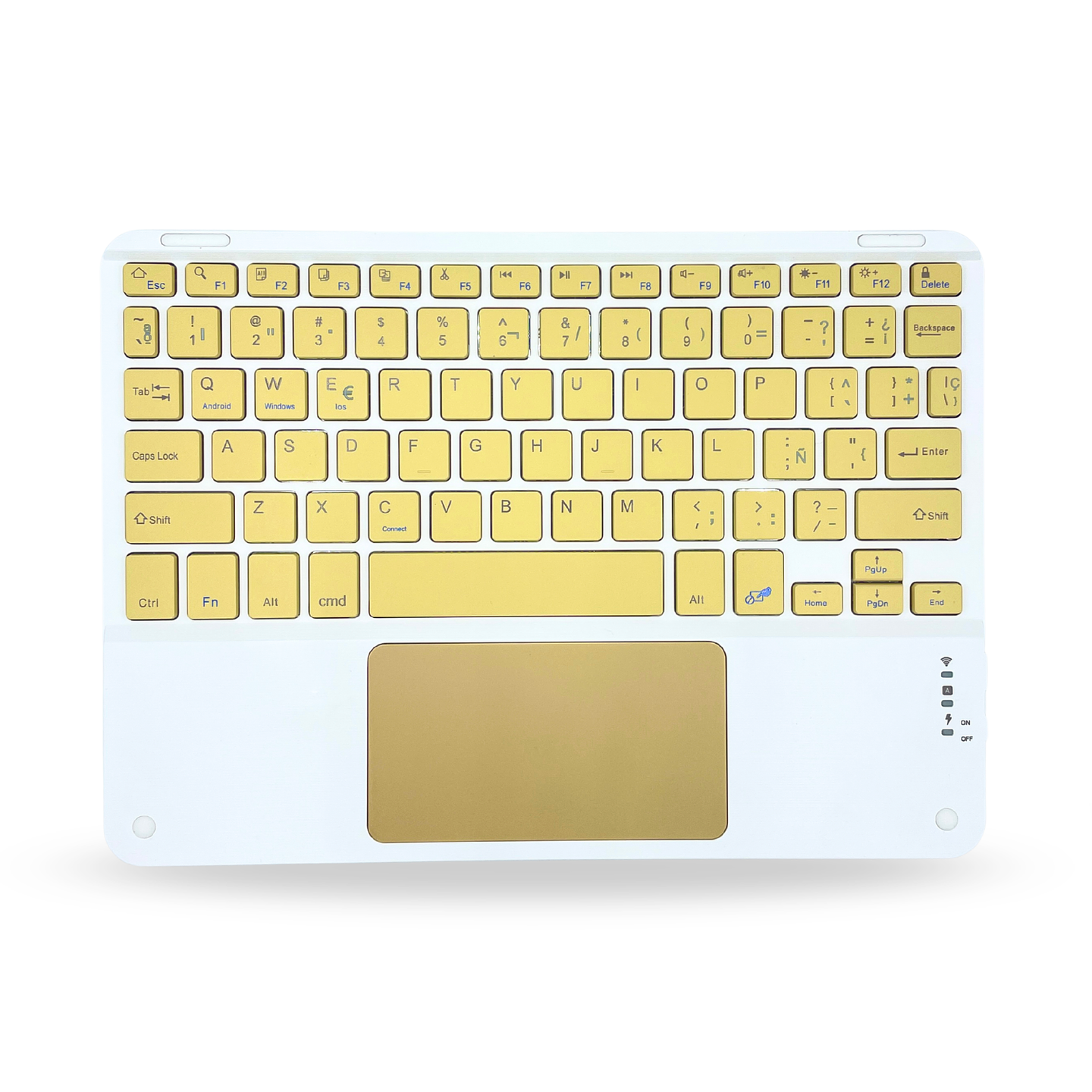 Teclado Con TouchPad Para Ipad/Tablet/Tv/Celulares  11