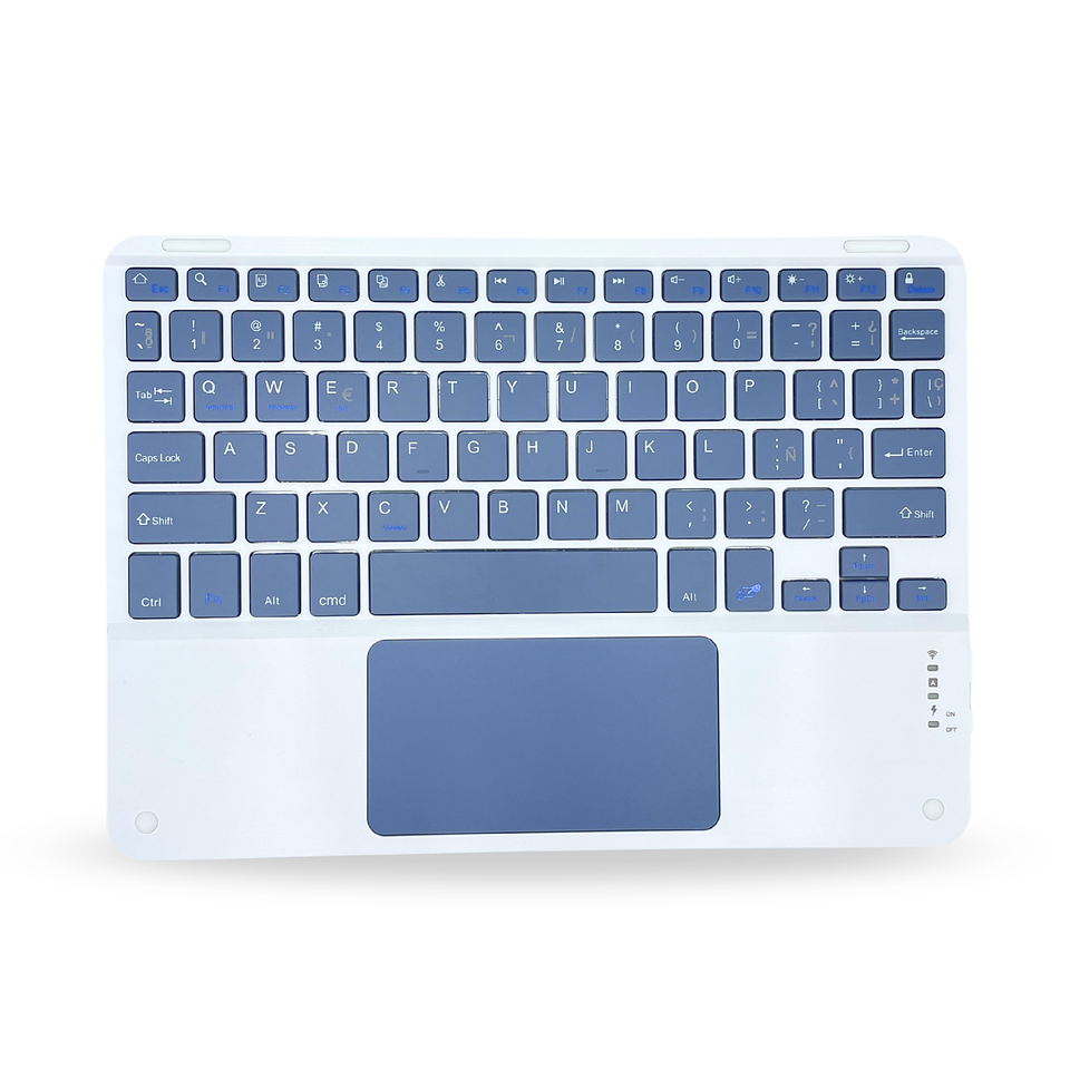 Teclado Con TouchPad Para Ipad/Tablet/Tv/Celulares  12