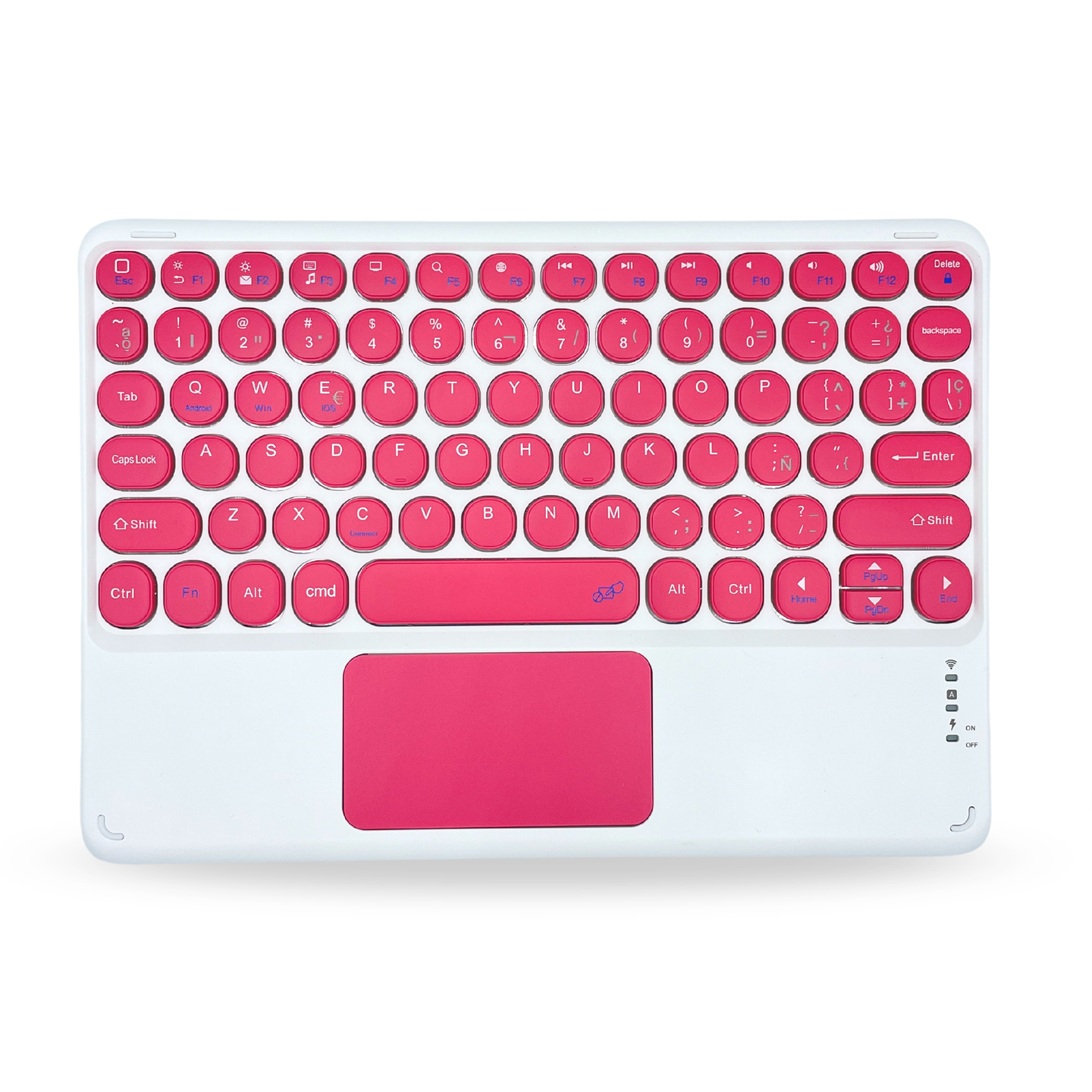 Teclado 2.0 Con TouchPad Para Ipad/Tablet/Tv/Celulares 14