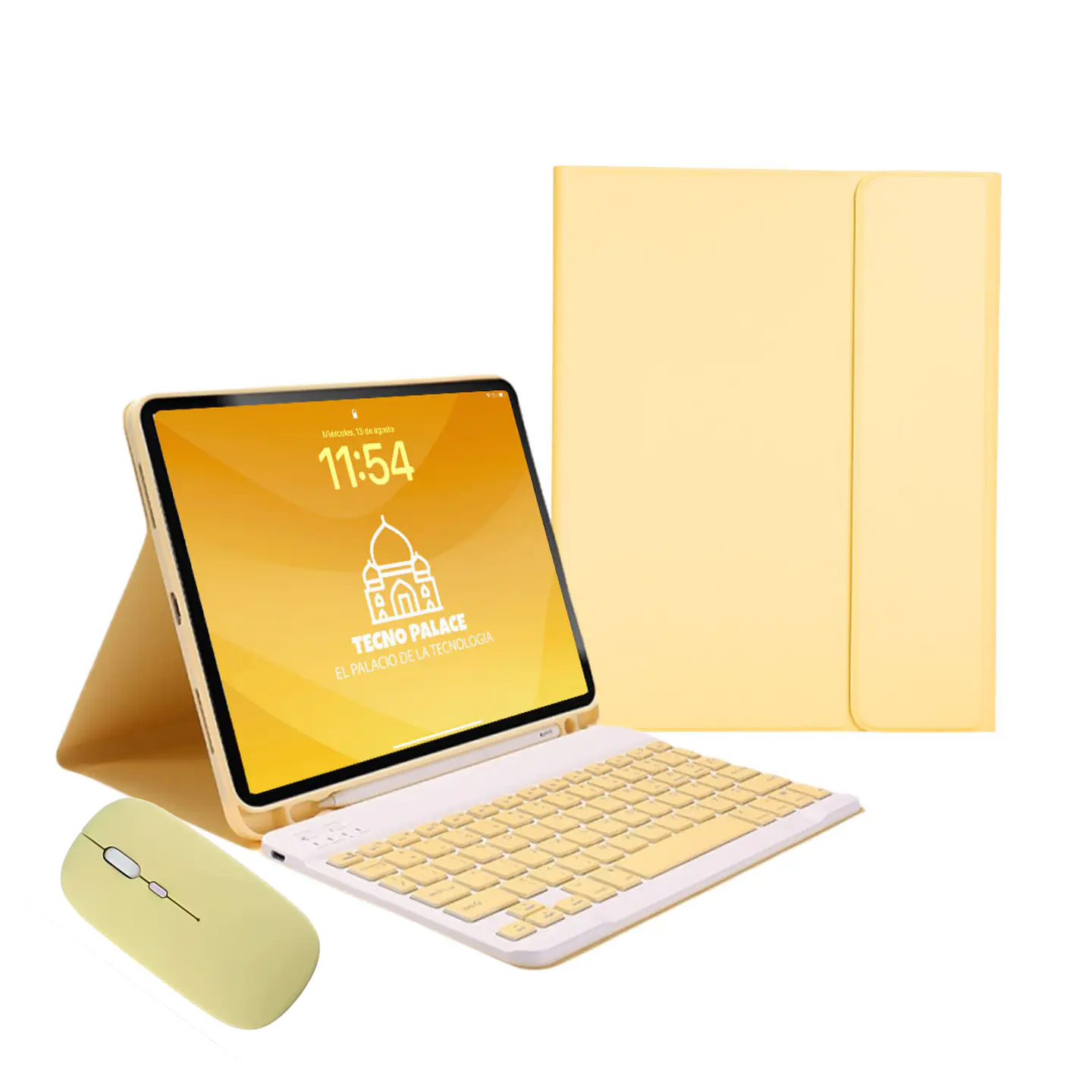 Fundas Tipo Libro Con Teclado Y Mouse Para iPad 14
