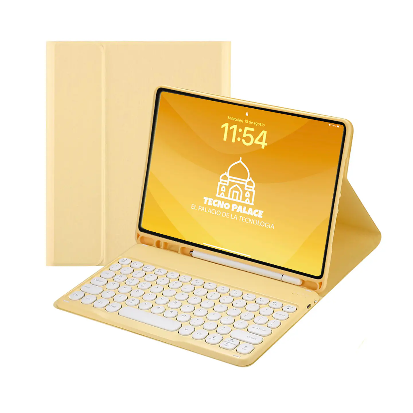Fundas Tipo Libro Con Teclado 2.0 Para IPad  15